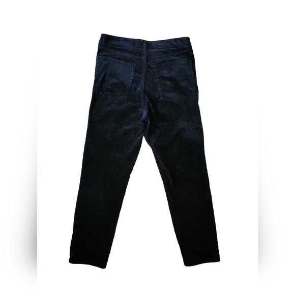 Black corduroy straight leg pants - Picture 9 of 12